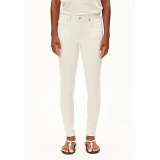 TILLAA MID WAIST SKINNY JEANS | Bio-Baumwoll-Mix X-Stretch - beige (34-34)