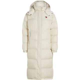 Tommy Jeans Curve Steppmantel »TJW ALASKA LONG PUFFER EXT«, in Großen Größen, beige