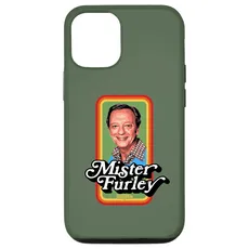 Hülle für iPhone 12/12 Pro Mister Furley Three's Company Retro 80's