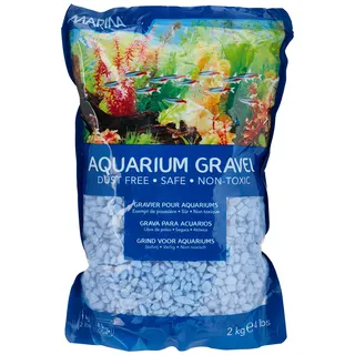 Marina Deko-Kies für Aquarien, 2 kg, Blau