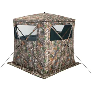 Costway Wurfzelt Camouflage Grau/Grün