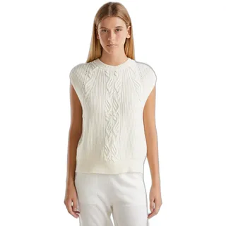 United Colors of Benetton Masche G/C S/M, Weiß, S