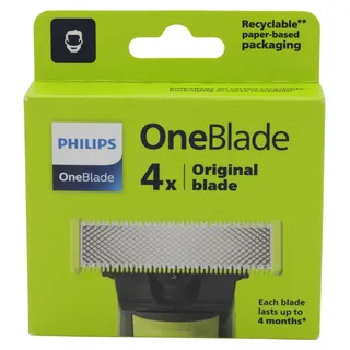 Philips OneBlade QP240/50 Scherkopf Schwarz, Grün, Silber 4 St.