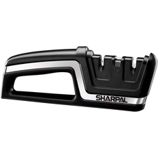 SHARPAL Erwachsene, Unisex Sha134n Messerschärfer & Schere – Klassische Version, Schwarz