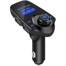 FM-Transmitter, T11 Bluetooth Wireless Freisprecheinrichtung MP3-Player FM-Transmitter USB-Ladegerät
