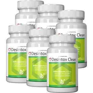 Desintox Clean Aubergine Schinken Hamrose Raps Psyllium - Kräuter 180K