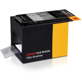 KODAK 6x6 Mobiler Filmscanner, konvertieren und speichern Sie 6x6 Dias und Negative [120 und 220 Filmformate] auf Ihrem Smartphone