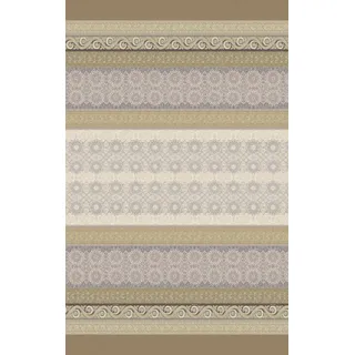 Bassetti TREMEZZO Jacquard Plaid, Baumwolle, Beige, 140x190