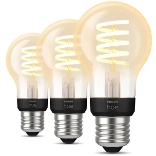 Philips LED-Lampe 929002477504 7 W E27 warmweiß 3 St.