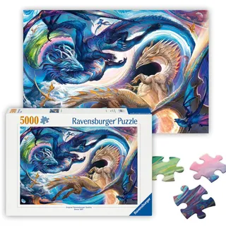 Ravensburger 12000813 - Gigantisches Drachenfest zur Tages- und Nachtstunde