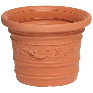 Saturnia Pflanzentopf, rund, 40 cm Durchmesser, Terracotta, 8093405