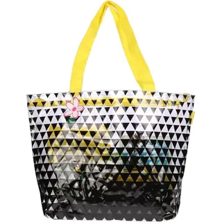 XXL große Tasche Badetasche Weekender Strandtasche Reisetasche Wasserdicht Damen - Schwarz