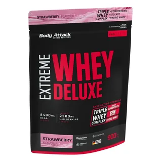 Extreme Whey Deluxe Strawberry Cream Pulver 900 g