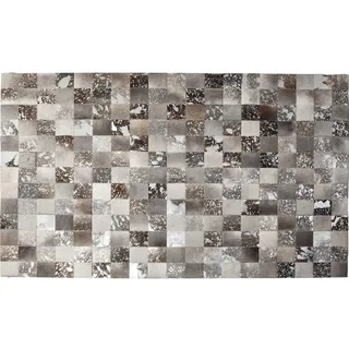 Kare Design Teppich Cosmo Grey Fur, 170x240 cm, Kuhfellteppich, Patchworkteppich, moderner Teppich, Kolonial Teppich, 1x170x240cm (H/B/T)