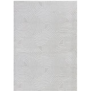 Ayyildiz Webteppich , Silberfarben , Textil , Struktur , rechteckig , 200x290 cm , Oeko-Tex® Standard 100 , pflegeleicht , Teppiche und Böden, Teppiche, Moderne Teppiche
