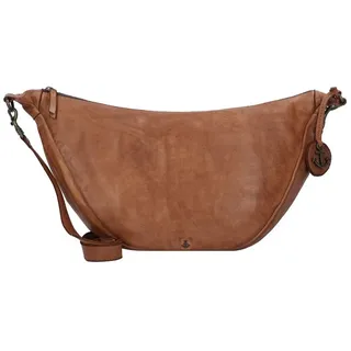 Harbour 2nd Handtasche »Alva« Damen, Umhängetasche, Schultertasche mit Logoprägung, braun