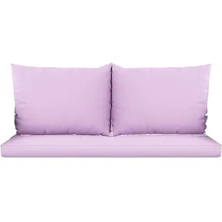 Setgarden Mix-Techno Gartenkissen Für Polyrattan Möbel 100×60×50 cm – Kissen Für 2 Sitzer Gartensofa 1tlg Purple
