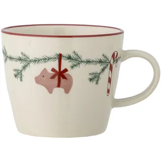 Bloomingville Yule Becher 0,3 l Weiß