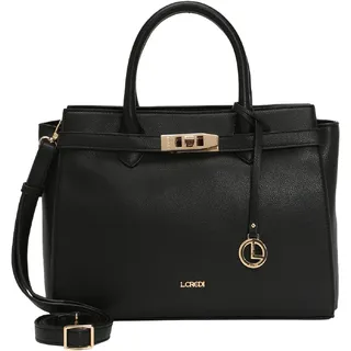 L.Credi 1003469-200 Shopper Kunstleder Black