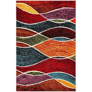 Homemania Bedruckter Teppich Fish 1, Mehrfarbig, Polyamid, 80 x 200 cm