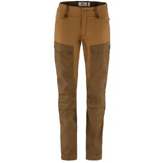 Fjällräven Damen Keb Hose, Timber Brown/Chestnut, 44/L