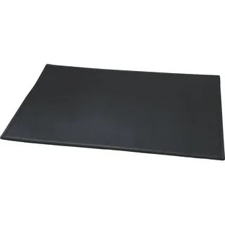 Alassio 52000 Schreibtischunterlage, Lederunterlage 65 x 45 cm, Unterlage rutschfest, Hergestellt aus echtem Leder, Schreibunterlage, Arbeitsunterlage, Businessunterlage, Bastelunterlage, schwarz