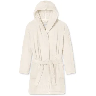 Morgenmantel Teddy-Fleece Comfort-Fit off white M