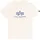 T-Shirt ALPHA INDUSTRIES T-Shirt Herren Gr M vintageweiß night lila Obermaterial 100 Baumwolle Shirts T-Shirt