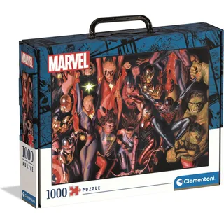 Clementoni 39675 - 1000 Teile Puzzle Brief Case Disney - Marvel