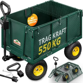 Gardebruk Bollerwagen 550 kg grün
