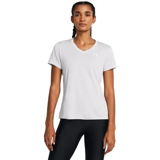 Under Armour Tech Twist T-Shirt Damen 014 halo gray/white/white XS