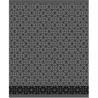 Geschirrtuch DDDDD "Chrystal", schwarz, B:50cm L:55cm, 100% Baumwolle, Geschirrtücher, Geschirrtuch, Küchenhandtuch aus weicher Frottee, 50 x 55 cm