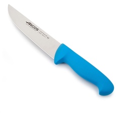 Arcos Serie 2900 - Metzgermesser Steakmesser - Klinge Nitrum Edelstahl 180 mm - HandGriff Polypropylen Farbe Blau