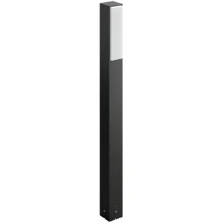 Philips Wegeleuchte Aluminium 7,6 x 6 x 77 cm inkl. LED 1000 lm anthrazit