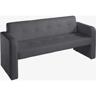 exxpo - sofa fashion Sitzbank »Barista Küchensofa, kompakte Stellmaße, Sitzhöhe 49cm« mit Rückenlehne, grau