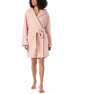 Schiesser Bademantel weiches Teddy Fleece