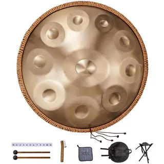 Vevor Handpan 55 cm, 10 Noten, D-Moll