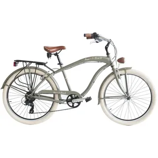 Via Veneto Sun On The Beach Man 26 ́ ́ Shimano Tx30 Fahrrad - Green Matt - 47