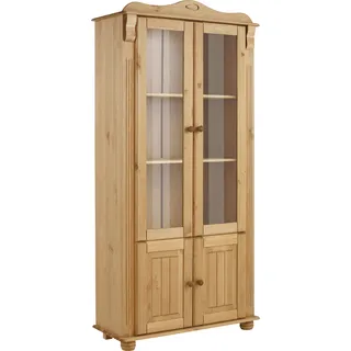 Home Affaire Vitrine Adele 4-türig 185 cm Beige