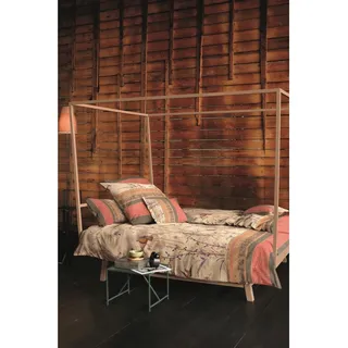BASSETTI Fong Floral Baumwolle Mehrfarbig 135 x 200 cm + 80 x 80 cm