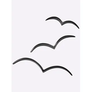 heine home Wanddekoobjekt, schwarz