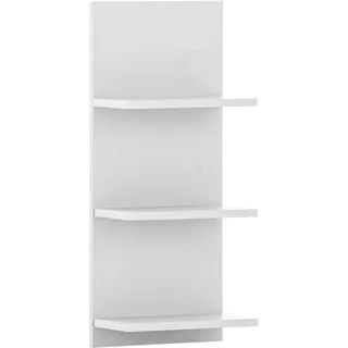 welltime Wandregal »Palermo, Breite 30 cm made in Germany« 3 Regalböden, weiß