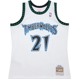 Mitchell & Ness Swingman Jersey Minnesota Timberwolves Kevin Garnett 2003/04 white S - Weiß