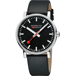 Mondaine Evo2 Herrenuhr Leder 43 mm MSE.43120.LB