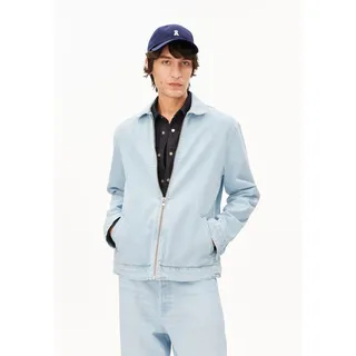 HARRINGTON JEANSJACKE |  100% recycelter Baumwolle - blau (M)