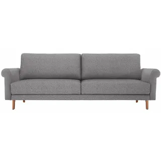 Creation BY ROLF BENZ 3-Sitzer »CR.450, Designsofa, Loungesofa«, modern Landhaus, Breite 208 cm, Füße in Nussbaum, grau