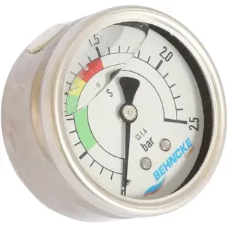 Behncke Manometer 0-2,5 bar R 1/8"