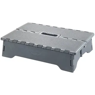 Wenko Klapptritt Secura grau