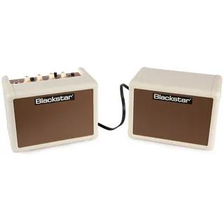 Blackstar Interactive Blackstar Fly Acoustic Package Tragbarer batteriebetriebener Mini-Gitarrenverstärker mit 6 Watt, Echo MP3 Line In & Headphone Line Out