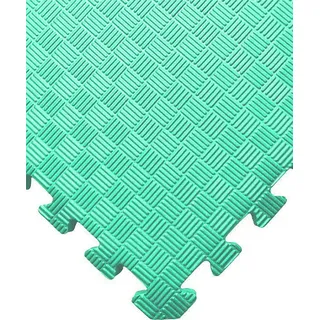 TATAMI PUZZLE Matte – Einfarbig – 50 x 50 x 1,3 cm Fitnessmatte grün